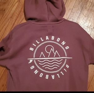 Purple billabong hoodie